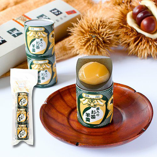 栗入り お茶羊羹